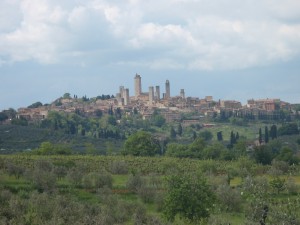 Our Granfondo will start and stop in San Gimignano.